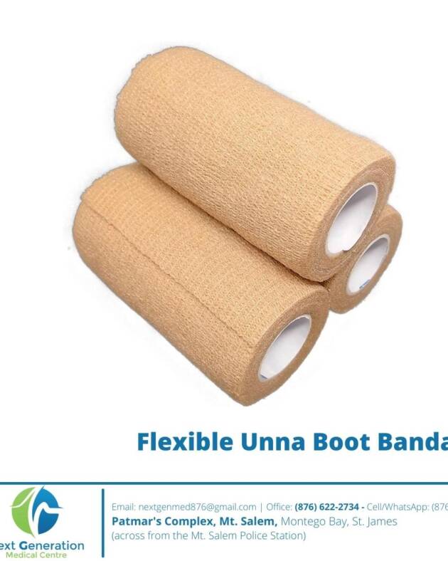 Flexible Unna Boot Bandage