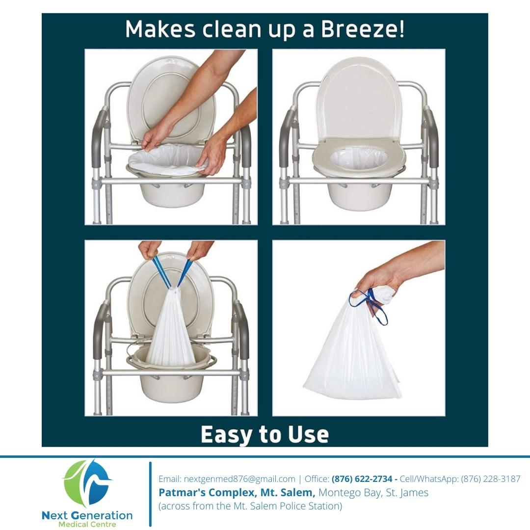 Commode Liner (10 pk) Next Generation Medical Center