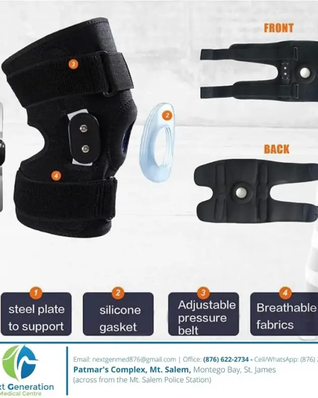 Soft Hinge Knee Brace